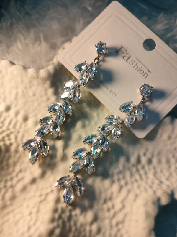 Dazzling Crystal Leaf Cascade Chandelier Earrings - ✨ BUY 2, GET 1 FREE! ✨