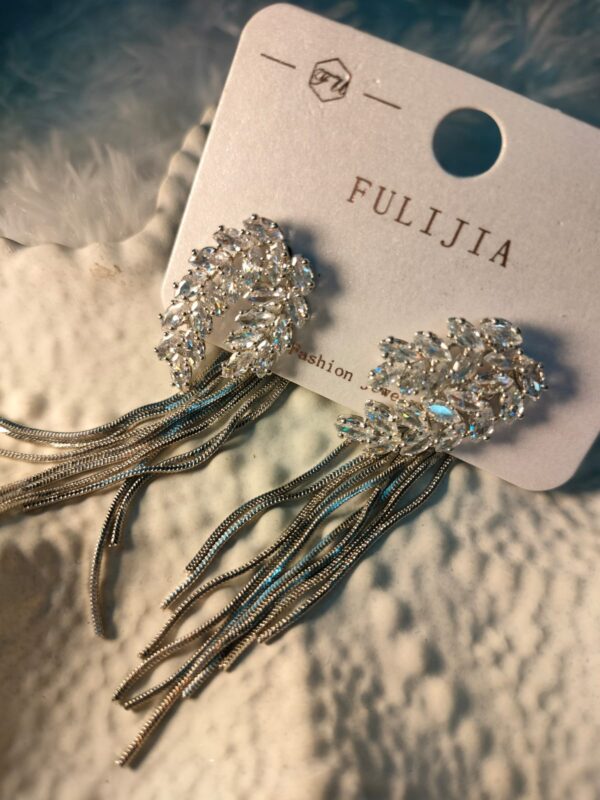Dazzling Crystal & Chain Tassel Statement Earrings - ✨ BUY 2, GET 1 FREE! ✨