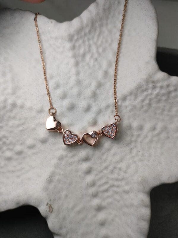 Convertible Magnetic Heart Necklace (Rose Gold-Tone) BUY 2 GET 1 FREE!